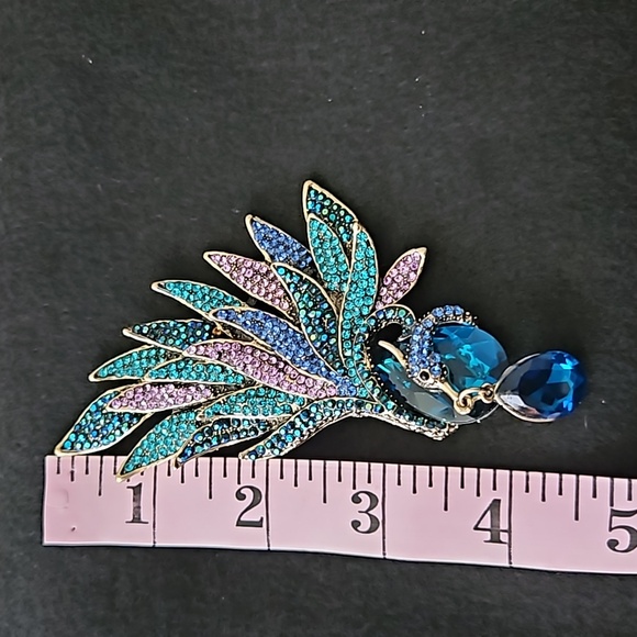 NWT Crystal Phoenix Large Brooch - Picture 4 of 4
